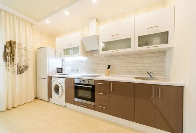 Апартаменты Obolon Residences VIP Apartment Киев-13