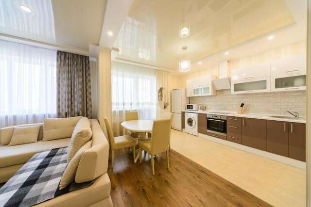 Апартаменты Obolon Residences VIP Apartment Киев-46