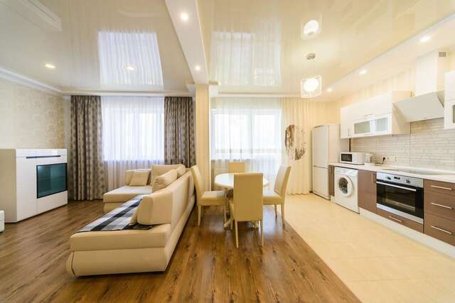 Апартаменты Obolon Residences VIP Apartment Киев-11